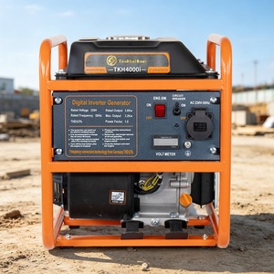 Générateur électrique à essence refroidi par air TieKeHan TKH4000i 212cc avec réservoir de carburant de 10L, générateur à onduleur à essence - Product Image 1