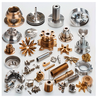 Bagian instrumen musik baja tahan karat cetak 3D kustom mesin CNC lukisan lapisan baja aluminium kuningan finishing brohing
