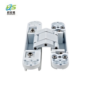 White Hinge 180 Degree Concealed Door 40kg Zinc 3d Hidden Rustproof Smooth Opening Bld-a01-3 180 Degree Opening Full - Product Image 5