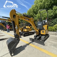 Mini-excavatrice XE10U d'origine chinoise avec fonction de rotation de flèche, idéale pour les projets de jardinage, d'agriculture et de construction intérieure