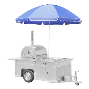 Suministros <span class=keywords><strong>de</strong></span> fábrica New Stock Outdoor Wood Fire BBQ Grill Trailer Suburban Acero inoxidable <span class=keywords><strong>Horno</strong></span> <span class=keywords><strong>de</strong></span> pizza <span class=keywords><strong>de</strong></span> carbón móvil - Product Image 6
