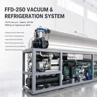 Machine de lyophilisation industrielle pour poudre de lait de 250 m², FFD-250, pour le traitement des ingrédients laitiers