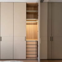 Ensemble de chambre à coucher moderne modulaire en cuir sur mesure, dernière conception, avec porte de placard, pour hôtels et centres commerciaux