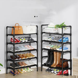 <span class=keywords><strong>ชั้น</strong></span>วางรองเท้าโลหะอุปกรณ์จัดระเบียบกันฝุ่น<span class=keywords><strong>แบบ</strong></span>ประกอบง่ายหลาย<span class=keywords><strong>ชั้น</strong></span>สำหรับประตูบ้านหอพักสำนักงานราคาประหยัด - Product Image 3