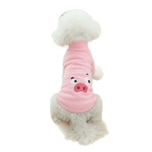Pet Dog Cartoon <b>Base</b> <b>Layer</b> Shirt Long Sleeve Warm Turtleneck Hoodie For Small Dogs Autumn Winter Clothes - Product Image 5