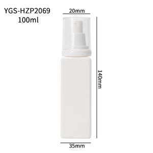 50ml Simple superficie <span class=keywords><strong>mate</strong></span> de plástico cuadrado botella de Spray portátil botella para la loción - Product Image 6