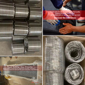 Nhà máy hỗ trợ & màu xanh lá cây tường lưới-tùy chỉnh 304/316 thép không gỉ ferrule loại Wire Rope Net cho leo cây - Product Image 6