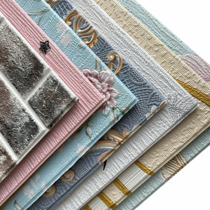 Modern <strong>PVC</strong> Self-Adhesive Wall Panel Factory Direct Peel and Stick Waterproof Wallpaper for Bedroom Decoration - Product Image 6