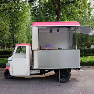 Stainless Steel Mobile Food Truck Trailer for <b>Snack</b> Food - Product Image 1