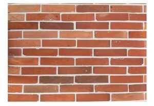 อิฐไฟร์บริกเผาเนื้อบางทำจากดินธรรมชาติสีแดงโบราณสำหรับตกแต่งขอบสวนและบ้านแบบดั้งเดิม - Product Image 2