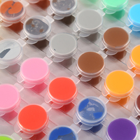 Peintures acryliques Art Rangers en pots de 5 ml * 80 couleurs, haute qualité pour le dessin artistique DIY