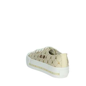 Sneakers Patrizia Pepe per Ragazze, Scarpe Trendy in Tela Dorata - Product Image 2