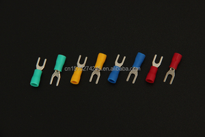 Pre-cách điện Stud Đồng thiếc mạ SV furcate Y U Loại Vinyl thiết bị đầu cuối dây kết nối cuối Spade điện uốn ngã ba thiết bị đầu cuối - Product Image 6