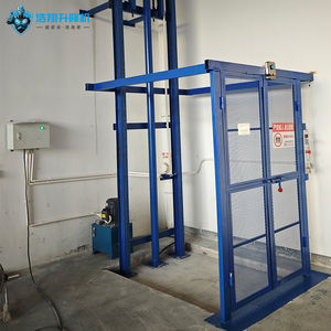 अनुकूलित हाइड्रोलिक माल उठाने उपकरण माल ढुलाई लिफ्ट गोदाम गाइड रेल कार्गो लिफ्ट - Product Image 3