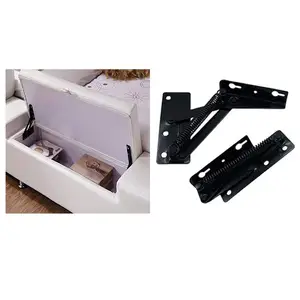 sf-037 Furniture Sofa Bed Accessories 80 Degree Sofa Bed Storage Foldable Lifting Bracket Lift Bed Mechanism Spring Hinge