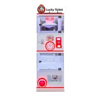 Nouvelle machine distributrice de style arcade à double griffe - Vente en gros directe du fabricant - Modèle commercial à monnayeur en métal et verre trempé
