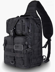 Sac à bandoulière tactique multifonctionnel pour hommes avec sac à bandoulière MOLLE EDC pour l'extérieur/voyage - Product Image 4
