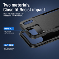 Coque OMEVE Tough Armor pour iPhone 17 Pro Max 17 Air 16 Pro 15 Plus 14 13 12 11 Coque arrière rigide antichoc de qualité militaire