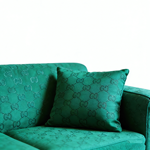 Tissu en polyester à motif pied-de-poule, imperméable, tricoté, lin grossier uni, pour couture artisanale DIY, vêtements, sacs, revêtement de canapé, vente en gros - Product Image 6