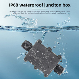 Deenlai IP68 FSH713 صندوق كهربائي 2 طريقة Way Way Way Wire كتلة طرفية كهربائية مقاومة للماء - Product Image 4