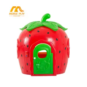 Children Playhouse Outdoor Strawberry Playhouse Kids Play House Indoor Plastic Playhouse