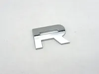 DIY 32mm High 3D Lettres Chiffres Célèbre Voiture Logos Noms Véhicule Emblèmes Chrome Stickers pour RANGE ROVER OVERFINCH KAHN Plastique