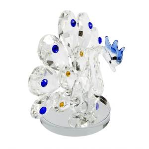 PAPAGALLA IN VETRO Elegante Decorazione in Cristallo e Acchiappasole Senza Confezione - Product Image 3