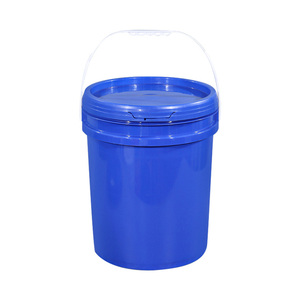 Secchi in Plastica di Grado Industriale Personalizzabili 1-20L Vuoti <span class=keywords><strong>Blu</strong></span> Bianchi in PP per Conservazione Vernici con Coperchio - Product Image 2
