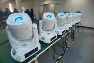 Công suất cao Lyre <span class=keywords><strong>LED</strong></span> tại chỗ 120W di chuyển đầu gobo ánh sáng tại chỗ với DMX512 cho tiệc cưới sân khấu - Product Image 3