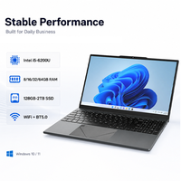 Ordinateur portable professionnel personnalisé avec écran tactile Full HD de 15,6 pouces, processeur Intel I5 6200U, 16 Go de RAM, 512 Go de SSD, clavier rétroéclairé