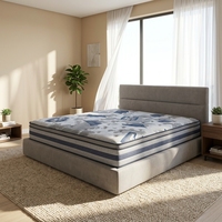 Matelas mousse respirante haute performance grand format haute densité, anti-acariens et longue durée de vie