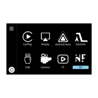 La caja de vídeo es adecuada para decodificadores CarPlay Mercedes Benz, BMW, etc. Compatible con YouTube, NF,Spotify,TuneIn (no se vende por separado)