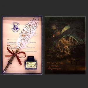 Regalos de Navidad para niños Vintage Fountain Dip Magic Pen Set Creative Feather Pen/Magic Feather Pen - Product Image 5