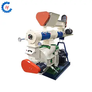 Ring Die Animal Feed Pellet Machine With Conditioner