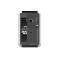 Sistem Energi Surya 1kWh Off Grid dengan Output AC DC, Mendukung Peralatan Komersial Kecil, Kit Penyimpanan Daya Surya Portabel untuk Toko