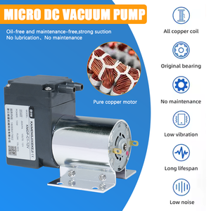 Sans huile faible consommation d'énergie résistance à la Corrosion Mini moteur électrique Dc 24v beauté pompe à vide - Product Image 6