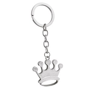 Portachiavi a Corona Elegante con Cristalli Senza Scatola per Organizzazione e Stile - Product Image 2