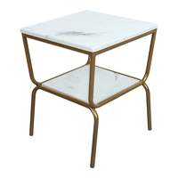 Table basse personnalisée en fer forgé de luxe pour salon