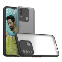 Coque arrière ultra-fine en TPU et PC, effet givré fumé, à prix abordable, pour Tecno Spark 8 8P – Meilleure vente