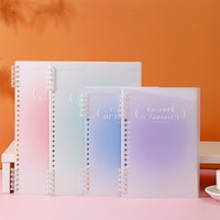 Daolen B5 A5 6 Löcher Smart Ring Binder 50 Blatt Spiral Notebook Pp Cover Lose blatt Notebook