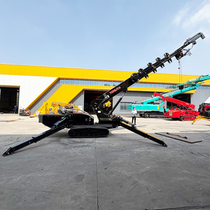 Tonlita المحمولة الوصول الضيق مساحة صغيرة الزاحف الهيدروليكية تلسكوبية ذراع ذراع شفط الزجاج RC كوب شفط سلة العنكبوت رافعة - Product Image 3