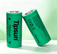 Batterie rechargeable LiFePO4 32700 7000mAh Tipsun 3.2V haute capacité à sortie stable