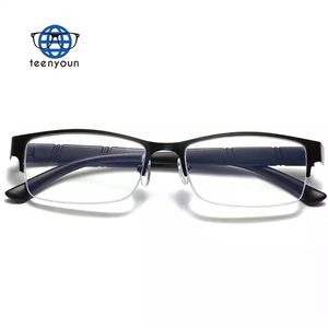 Teenyoun medio borde MARCO DE Metal <span class=keywords><strong>presbicia</strong></span> <span class=keywords><strong>filtro</strong></span> <span class=keywords><strong>azul</strong></span> <span class=keywords><strong>gafas</strong></span> correctivas <span class=keywords><strong>gafas</strong></span> de lectura 2024 al por mayor - Product Image 2