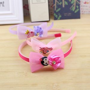 Serre-têtes en tissu de style coréen pour filles avec fleurs, accessoires pour cheveux d'enfants à usage quotidien, vente en gros, couleurs aléatoires - Product Image 2