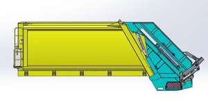 ตัวกล่องอัดขยะปรับแต่งได้สำหรับรถบรรทุกเก็บขยะขนาด<span class=keywords><strong>5</strong></span> -30ลูกบาศก์เมตร - Product Image 3