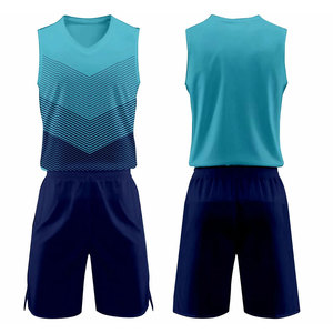 Ensemble d'uniformes de basketball d'été sans manches entièrement personnalisés et imprimés, respirants, pour adultes professionnels - Product Image 1