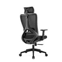 Bürostuhl ergonomische schwarze Sillas ergonomische de oficina mit 2D Lordos stütze Bürostuhl