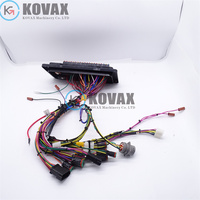 Boîte à fusibles de relais 163-6741, pièces électriques 163-6740 213-0671 avec faisceau de câblage pour excavatrice CAT 320C 318C 322C 325C 330C E320C
