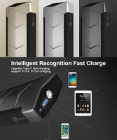 Démarreur de Voiture Portable Lithium-Ion 6000mAh à Capacité Réelle, Lampe Torche LED, Recharge USB-C, Courant de Pointe 400A - Prix Usine