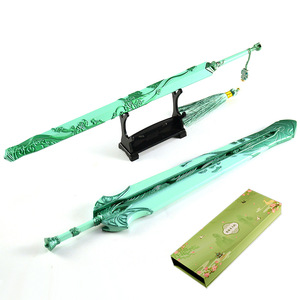 Juego Xianjian7 de 30CM, espada de mar azul periférica y espada de cielo azul, Animal tallado de 30cm, juguete artesanal de Metal completo, caja de regalo, Arma de Navidad - Product Image 1
